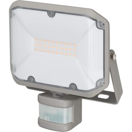 Brennenstuhl LED Spotlight AL 2050 with PIR (20 W, 2080 lm, 3000 K, IP44, LED Floodlight for Wall Mounting with Motion Sensor)