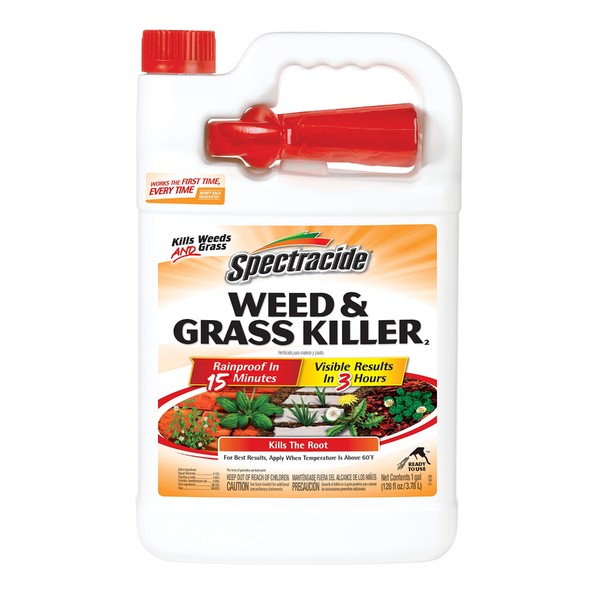 Spectracide Spectracide Weed & Grass Killer2, Ready-to-Use, 1-Gallon, Pack of