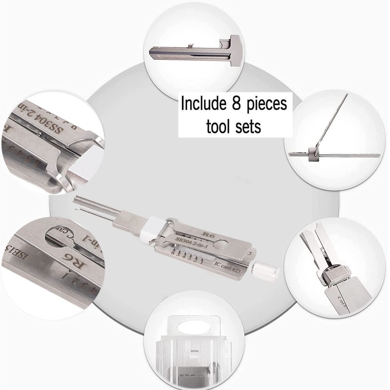 Civilian Decoder Multi Functional Stainless Steel Precise Pick Tool Repair