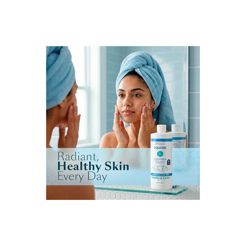 Aquanil Lotion A Gentle, Soapless Lipid-Free Cleanser - 16 fl