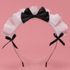 Lace Lolita Headband, Lace Bow Hair Band Maid Anime Cosplay