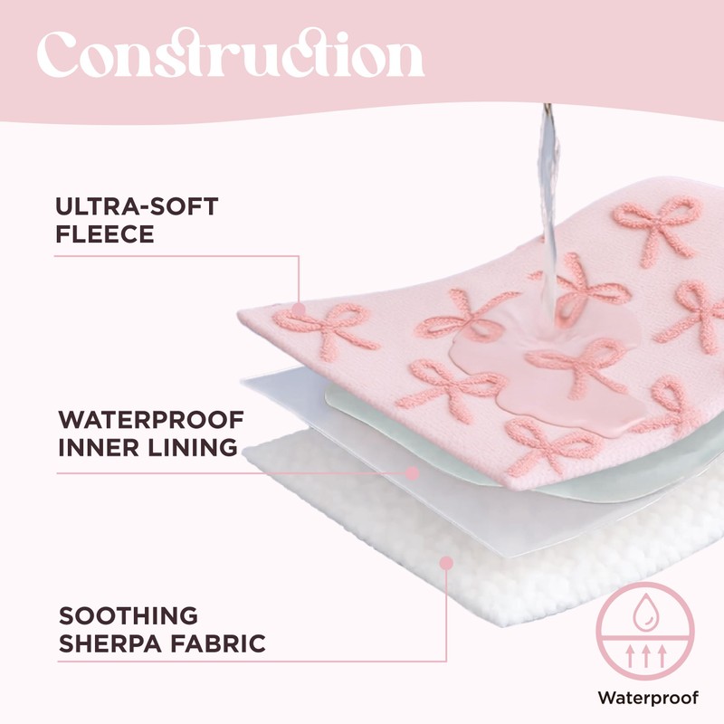 LE SURE Waterproof Puppy Blanket for Medium Dogs - Washable