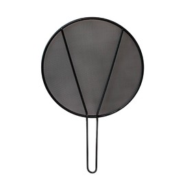 CB Japan Oil Splash Guard Net, 9.8 inches (25 cm), Good Viewing of Cooking Conditions, Splatterproof, Hot Water Draining, Fluorine Resin Processing, Copan