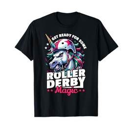Roller Derby Unicorn - Ready For Roller Derby T-Shirt