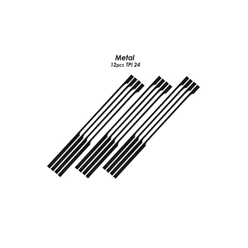 FOXBC 4-Inch Scroll Saw Blade Pin End Replacement for Dremel