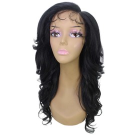 LUXLUXE Nia Wavy Glamour 20 in Long T Part Lace Front Wig, Heat Resistant Fibers, 16+ Shades of Natural, Dip Dyed, & Blended Colors