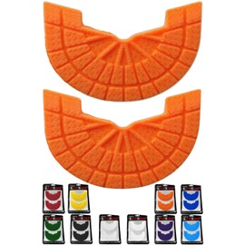[KutsuGoods] KutsuGoods Heel Protector Sole Heel Guard Heel Plus Shoe Sole Repair Reinforcement Heel Protection Guard aj1 dunk sb, orange, L