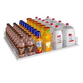 Display Technologies, Visi-Floor Adjustable System Kit Cold Vaults, Commercial Storage Organizer, Modular Display Merchandiser Supermarkets, Convenience Stores, Grocery Stores