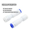 Zreneyfex 6Pcs 1/4" Push to Connect Check Valve Set, Push
