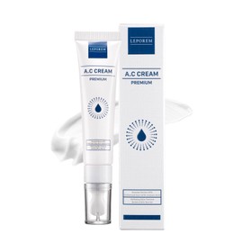 【Pure Azelaic Acid 20%】LEPOREM High Concentration Azelaic Acid Cream 15g Premium AC Cream Moisturizer Beauty Skincare ACUNEA Unisex (Premium)