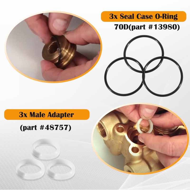 34262 Seal Kit for Cat Pump 66DX 6DX Pressure Washer
