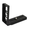 L Bracket Vertical Horizontal Switching Tripod Quick Release Plate 1/4in