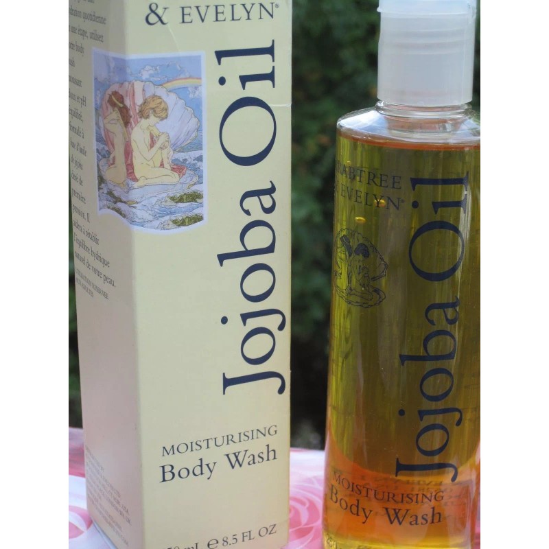 Crabtree & Evelyn Jojoba Oil Moisturizing Body Wash Gel 8.5