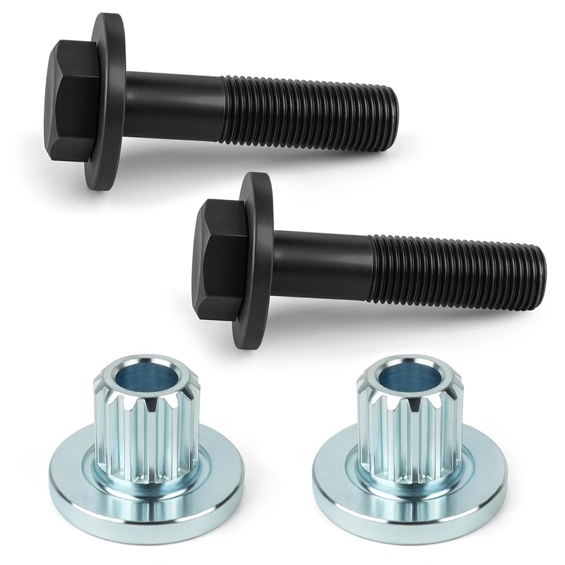 Outopakkle 2 Set Spindle Blade Splined Bushings and Screws Bolts
