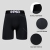 PSD Men's Emblem Black Solid Cotton, Black, S