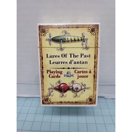 Rivers Edge Products Lures Of The Past Playing Cards Rivers Edge Fishing Lure Designs