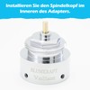 BLUMKRAFT Vaillant Compatible Radiator Adapter 30mm to M30x1.5 for Thermostatic