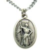 WJH St Joan of Arc Medal 3/4 Inch Metal Saint