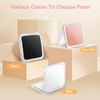 MIYADIVA Compact Mirror, 30X Magnifying Mirror, Pocket Mirror for Purse,