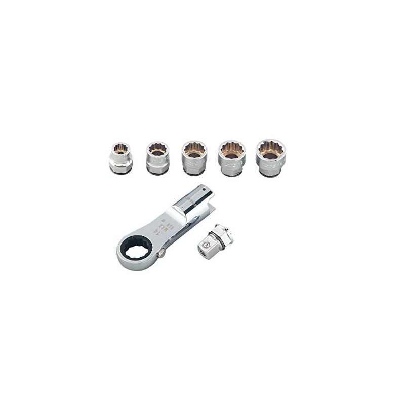 KTC (ke-te-si-) Replaceable Ratchet Glasses Headset 7 Pcs Pair tgx13mr147