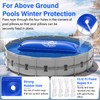 TIXANF 4 x 15Ft Winter Pool Pillow,Thickened Flexible and Durable