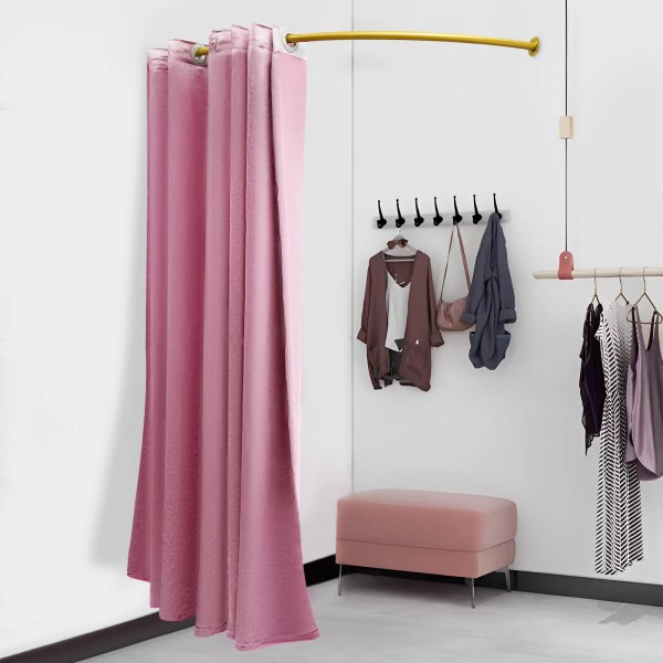 Unbranded C-shaped Changing Curtain Clothing Store Privacy Protection Dressing Room