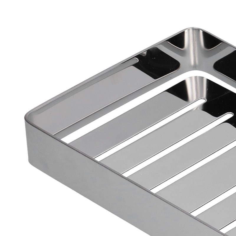Soap Dish Shelf 304 Stainless Steel Bathroom Hollow Self Draining