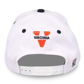NCAA Virginia Cavaliers Unisex NCAA The Game bar Design Hat, White, Adjustable
