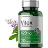 Vitex Berry Casteberry 820 mg - 320 cápsulas - Sin OMG, sin gluten - Horbaach