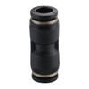 Baomain Pneumatic Union Fittings PU-8 8mm Push In Quick Touch