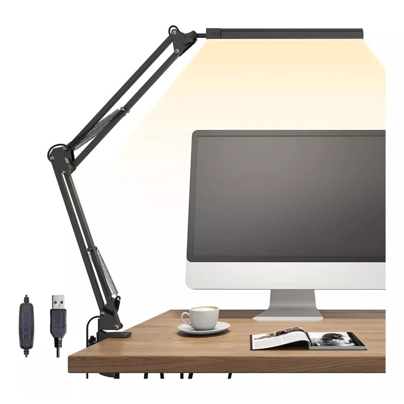 Tropicaltree 4 Lámparas De Escritorio Led Brazo Oscilante Giratoria