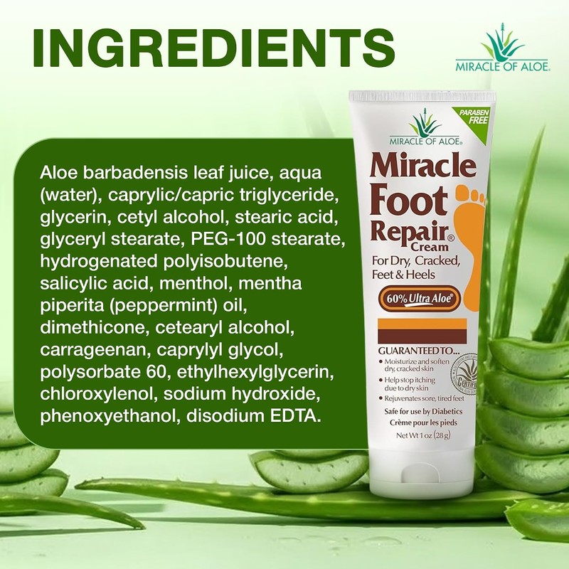 Miracle of Aloe 's Miracle Crema reparadora de manos