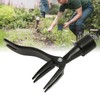 Stand Up Weed Puller 4 Claws Sturdy Steel Anti Slip