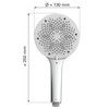 EISL STILO DX7070 Hand Shower, 3-Way Adjustable Shower Head, Includes