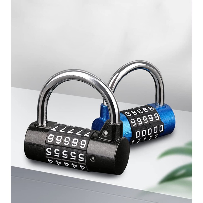Maizoon Combination Lock 5 Digital Resettable Code Combo Durable Compact