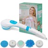 OWIIZI Electric Bath Brush Back Scrubber for Shower, Detachable Long
