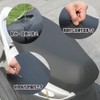 DKJLSTORE Motorcycle Seat Cover for Autobike Scooter Replacement Fits Seat
