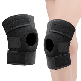 AYNKH Knee Support for Women and Men, Adjustable Patella Knee Brace, Lightweight and Breathable Bandage for Outdoor Sports, Mountaineering, Cycling, Basketball, Football, Volleyball