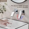 Wall Mount Bathroom Faucet, Bathroom Sink Faucet, Single Handle Wall
