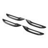 Door Handle Protector Cover Carbon Fiber Style ABS 4pcs Car