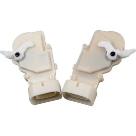 Lukirch 4pcs Door Lock Actuators Front Rear Side 4/6 Pins Terminal Plastic Yellow Full Kit for Lexus for RX300 1999-2003 69110-30010 69110-30110