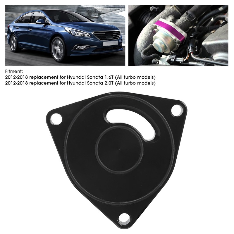 Blow Off Valve Sound Plate Aluminum Alloy Replacement for Hyundai