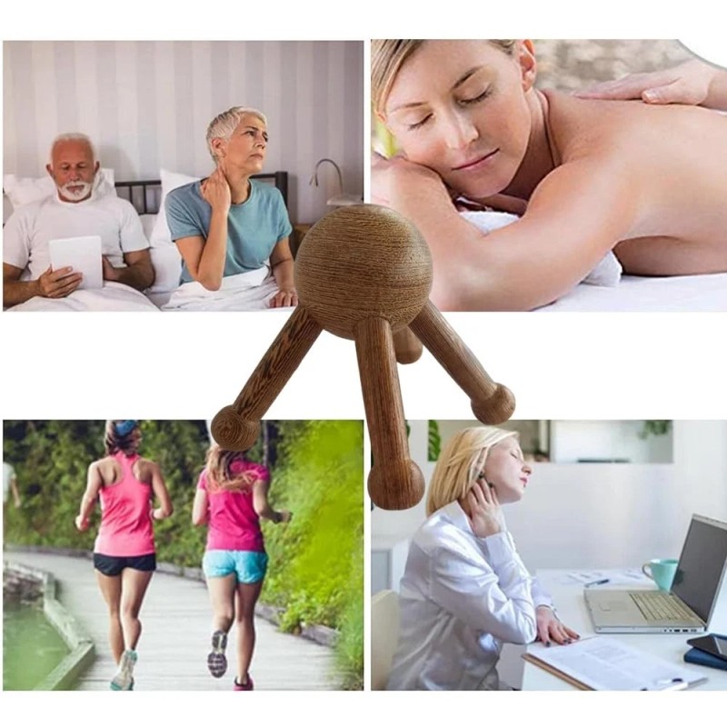 Deep Tissue Trigger Point Body Massager – Handheld Scraping &