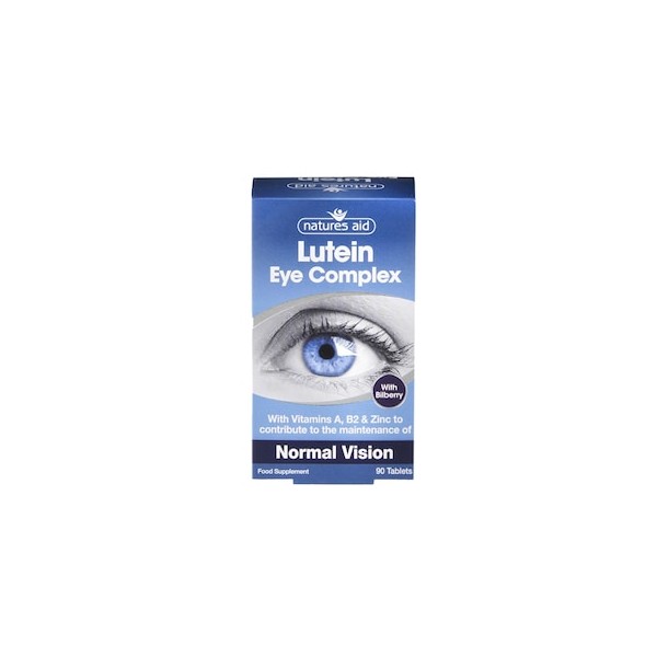 Natures Aid Lutein Eye Complex 90 Tablets