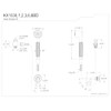 Kingston Brass KX1038BD Restoration Hand Shower Kit, Brushed Nickel