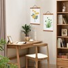 A3 Poster Frame Hangers FOCCTS 2 Pack Wood Wooden Magnetic