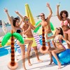 Cotiny 8 Pack 35 Inch Inflatable Palm Tree Large Swimming