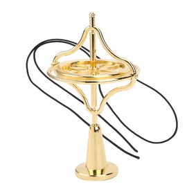 Aluminum Alloy Gyroscope, Metal Gyroscope, Decompression Gyroscope with Lightweight Compact Shape for Christmas Educational Gifts Boys Girls Adult Gift