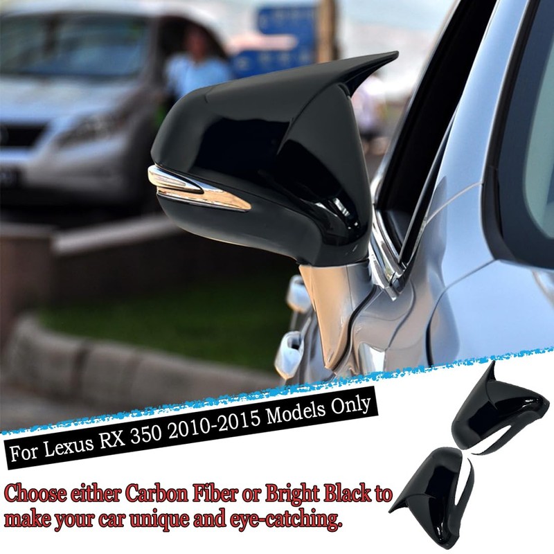 MUXEE Side Mirror Cover, for 2010 2011 2012 2013 2014