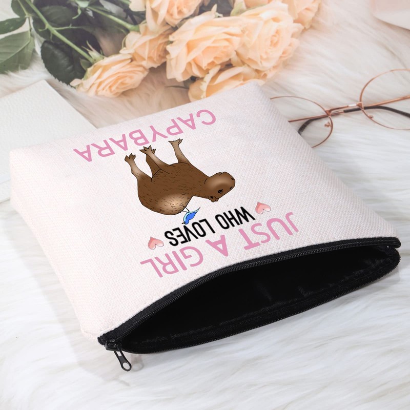 Capybara Gift Capybara Lovers Gift Just a Girl Who Loves